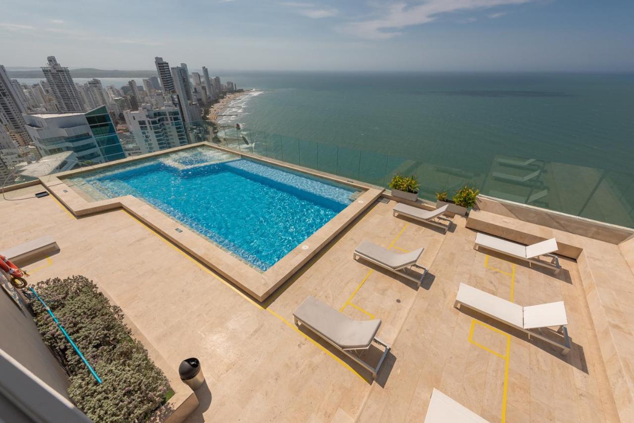 Murano Elite New Ocean Front Duplex Cartagena Exterior foto