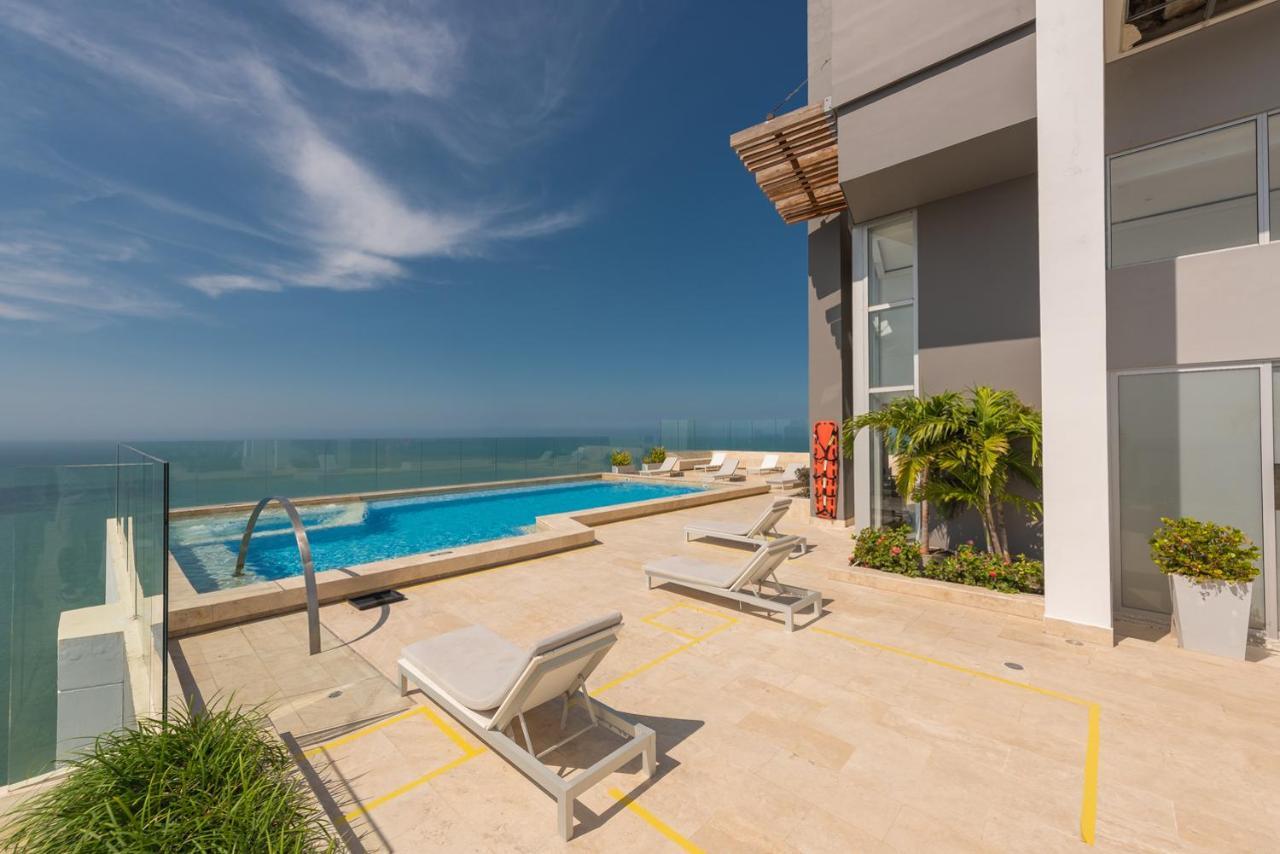Murano Elite New Ocean Front Duplex Cartagena Exterior foto