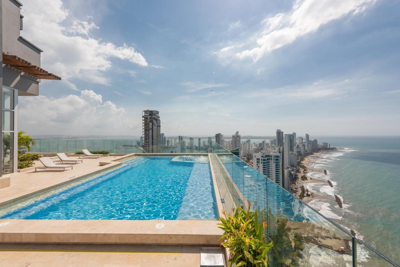 Murano Elite New Ocean Front Duplex Cartagena Exterior foto